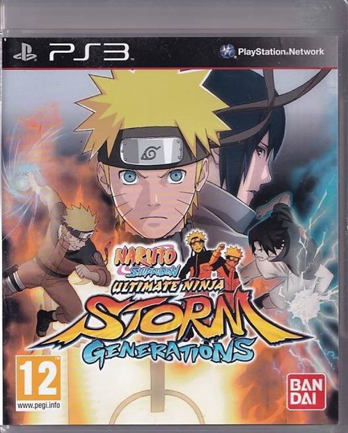 Naruto Shippuden Ultimate Ninja Storm Generations - PS3 (B Grade) (Genbrug)